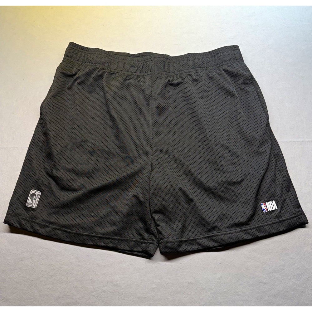 NBA Basketball Officially Licensed Black Mesh Shorts, Size XL